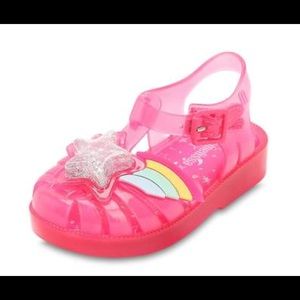 Mini melissa star rubber sandals ⭐️